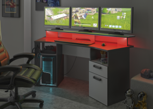 Game bureau 'For The Win' met LED-strip