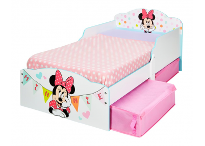 Minnie Mouse peuterbed met 1 geopende lade