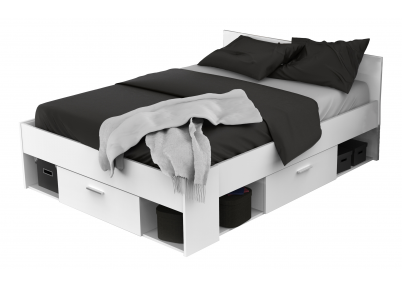 Twijfelaar bed Doubtful is een tienerbed met een matrasmaat van 140x200 cm.
