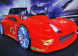 Sport race auto kinderbed rood