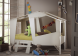 Boomhut eenpersoonsbed voor kinderen Cabane