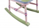Detailfoto onderstel van de handgemaakte schommelstoel met vlinder 'Magic Garden'