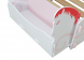 Detail opbergbox kinderbed prinsessenkoets met 2 paarden
