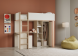Hoogslaper Camillia terracotta in een ingerichte kinderkamer